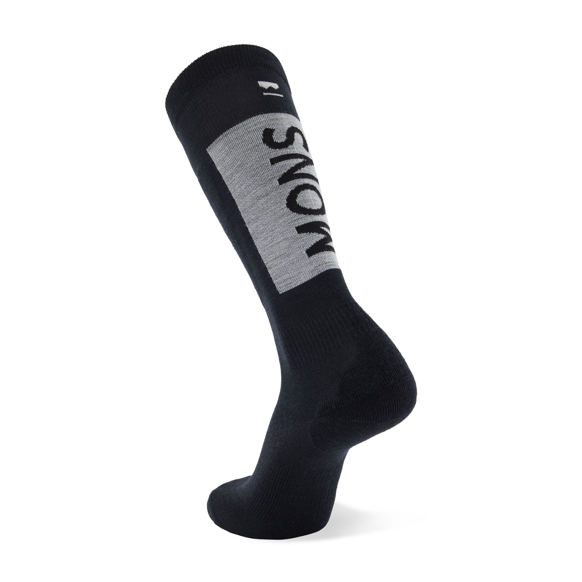 Atlas Merino Snow Sock Mons Royale Atlas Merino Snow Sock Black, vue 2