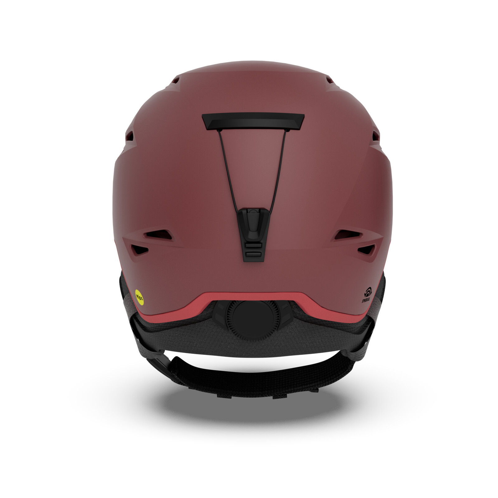 Grid Spherical Helmet skihut, Rückenbelüftung, verstellbares Band, matte Oberfläche, hinteres Einstellrad
