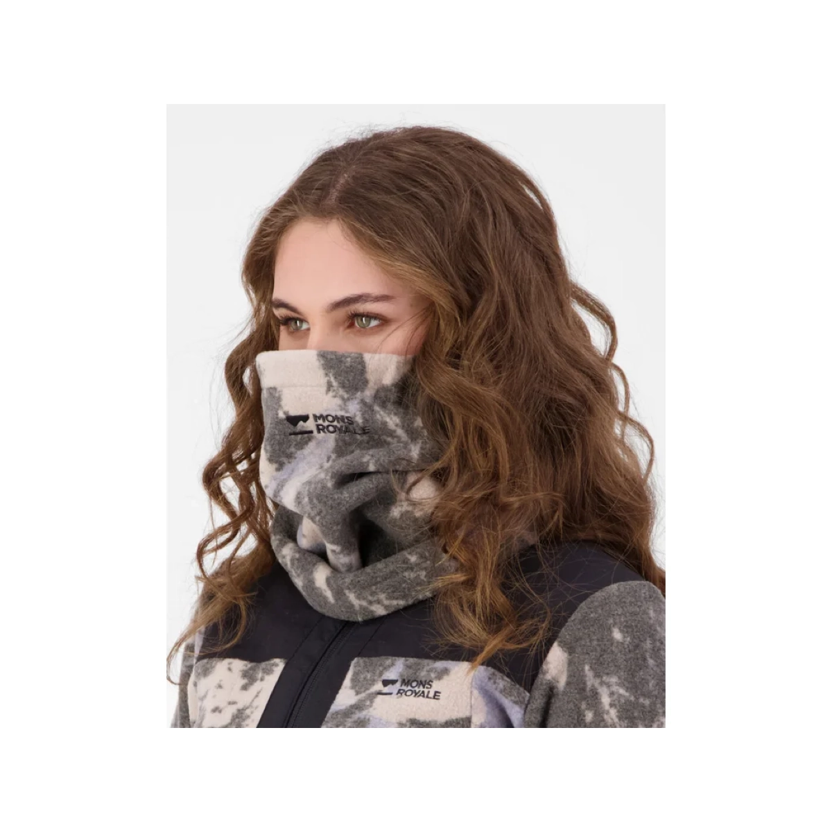 Schal, Gesichtsschutz, Tuchschal, Muster, Winterbekleidung