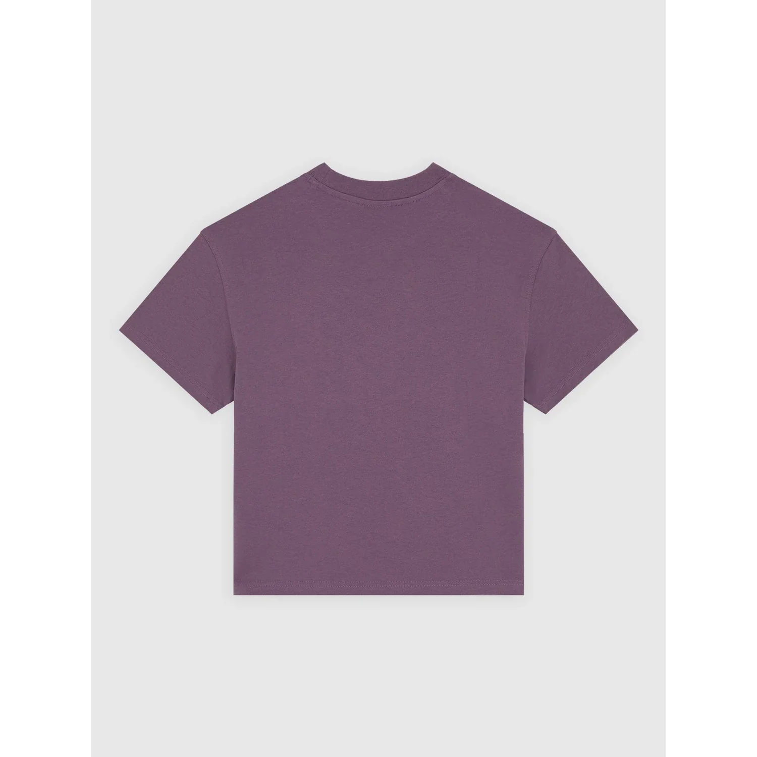 Oakport Boxy SS Tee W Vintage T-Shirt, Short Sleeve, Lila, Einfarbig, Rundhalsausschnitt, T-Shirt, Kurzarm, Rundhalsausschnitt, Lila, Einfarbig