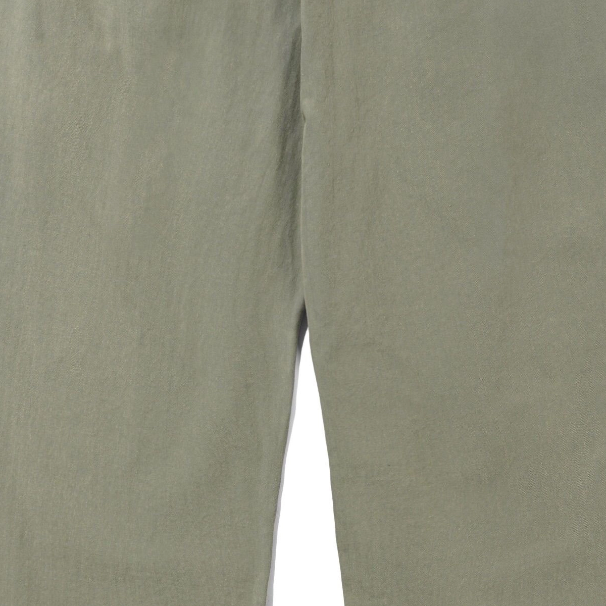 Pleated Trousers khaki, Hose, Stoff, Leinen, Naht