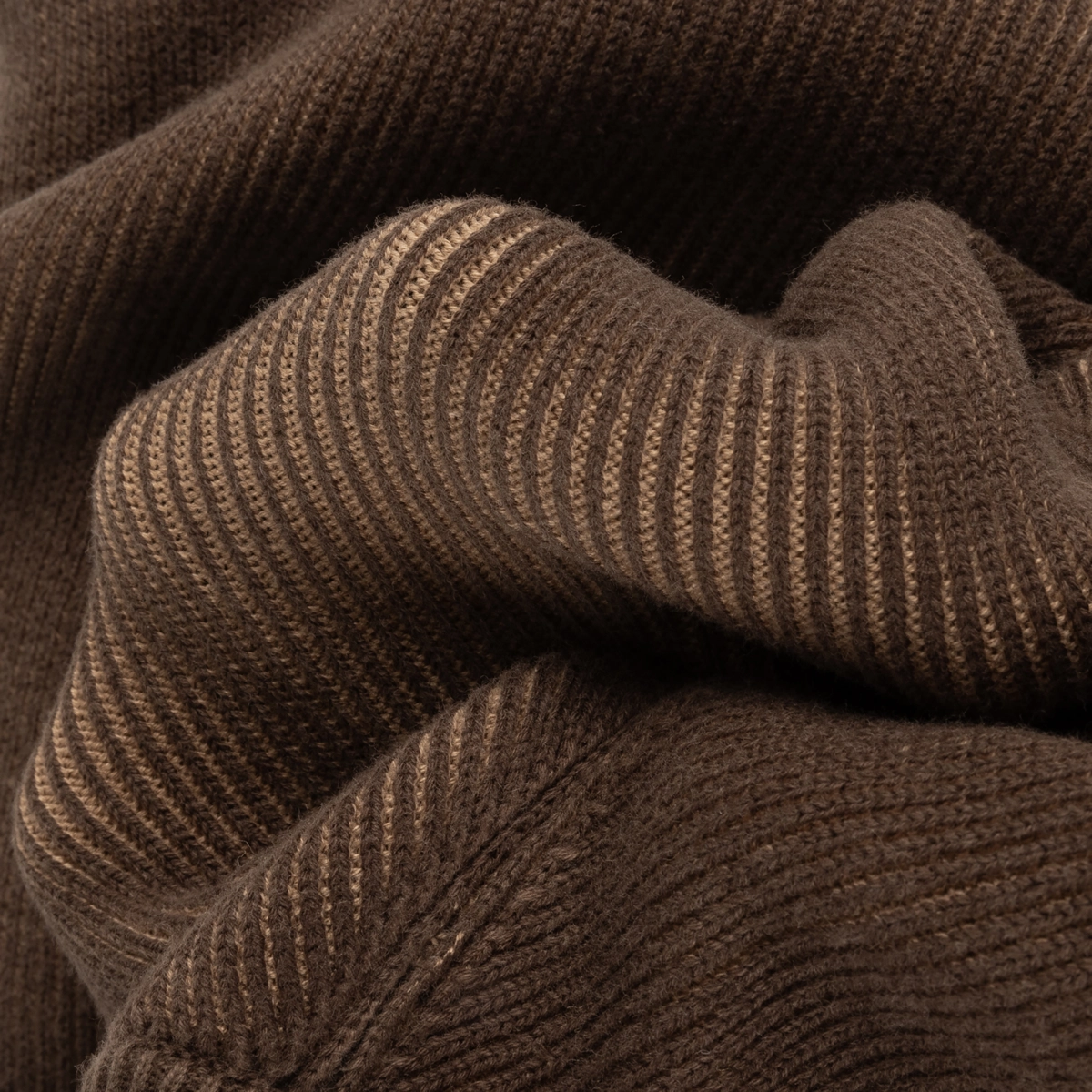 Wollstrick, Braun, Rippenstruktur, Wollstoff, Kleidung, Strickpullover, Baumwolle, Braun, Rippenmuster, Mantel?