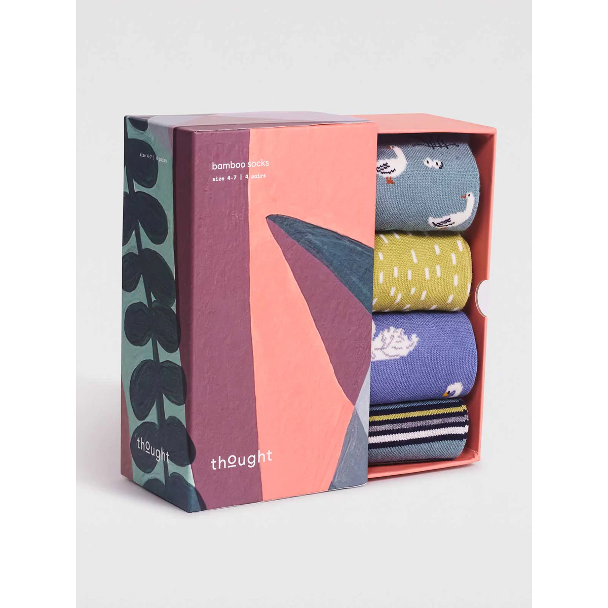 Daniela Bamboo Duck Sock Box Daniela Bamboo Duck Sock Box
