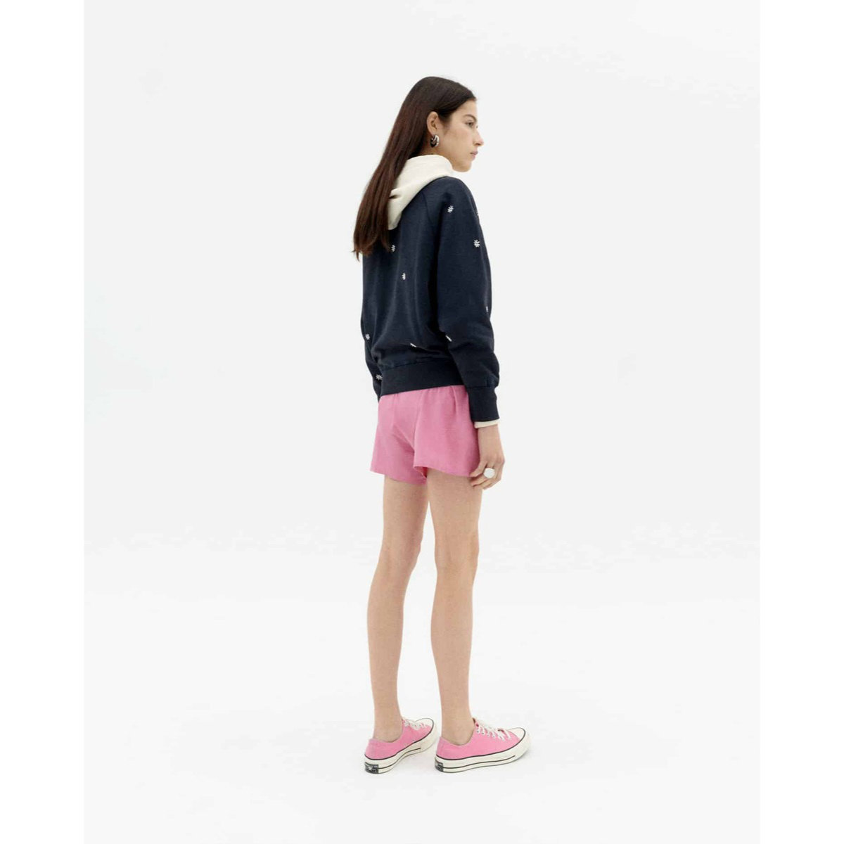 Bonnie Sweatshirt Kurze Hose, Langarm, Rock, Person, Jugendlich