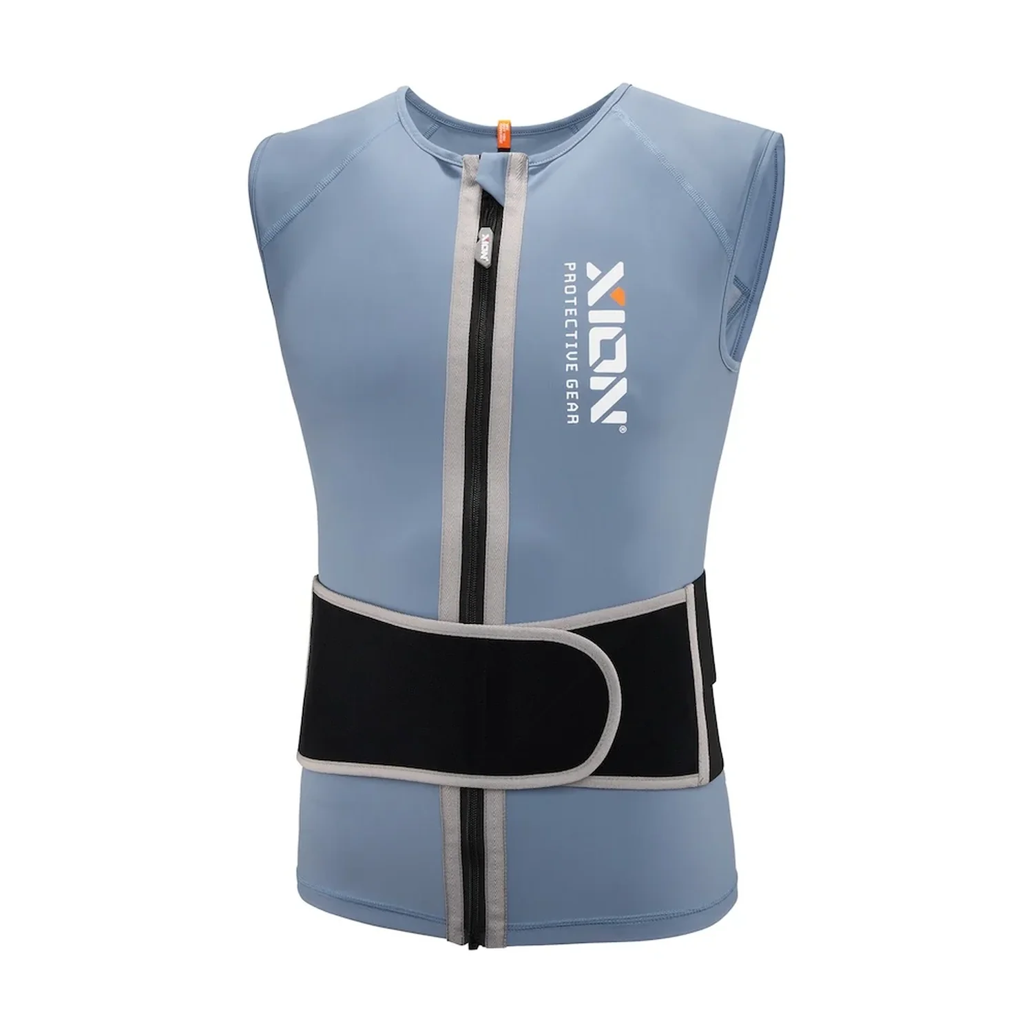 Freeride Vest EVO Men Schutzweste, Ärmellos, Blau, Frontreißverschluss, Klettverschluss