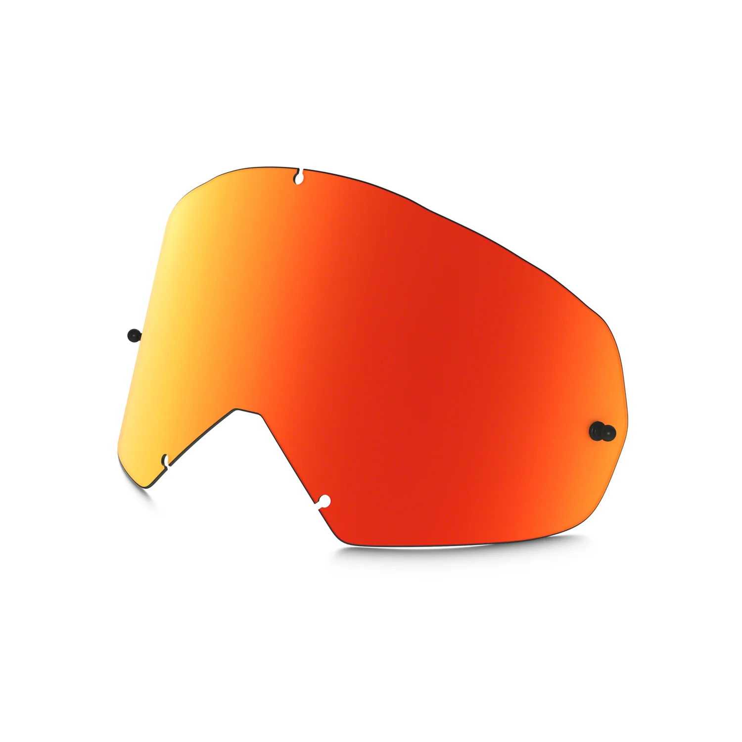 Mayhem Replacement Lens Verre de lunettes, visière de moto, rouge-orange, miroité, verre de rechange