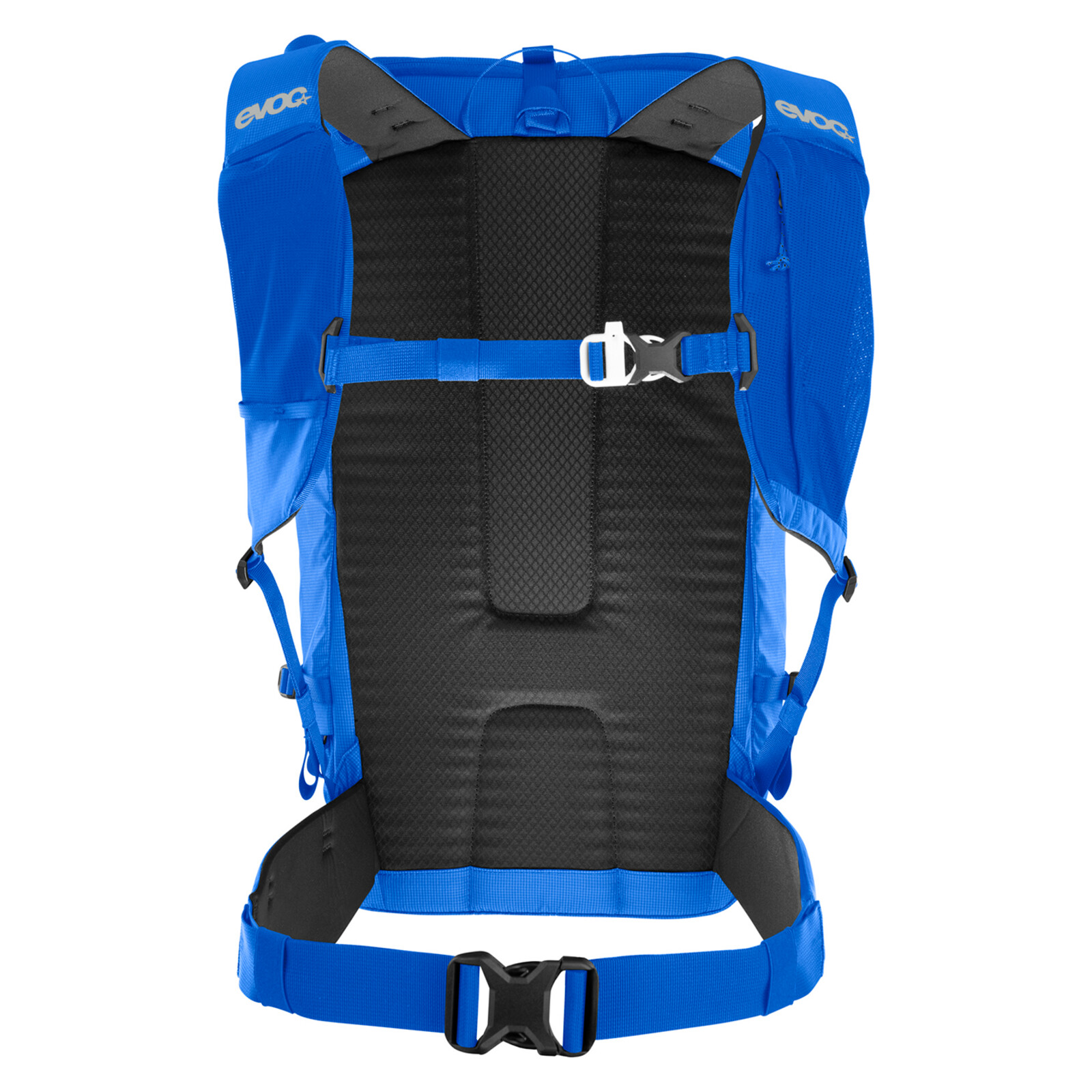 Rucksack, Blue backpack, Hip belt, Chest strap, Back panel