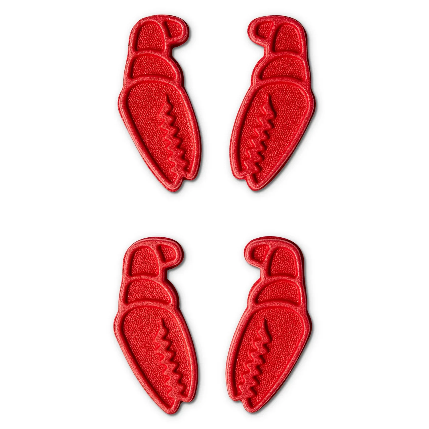 Schuheinlagen, Rutschhemmend, Rot, Strukturierte Oberfläche