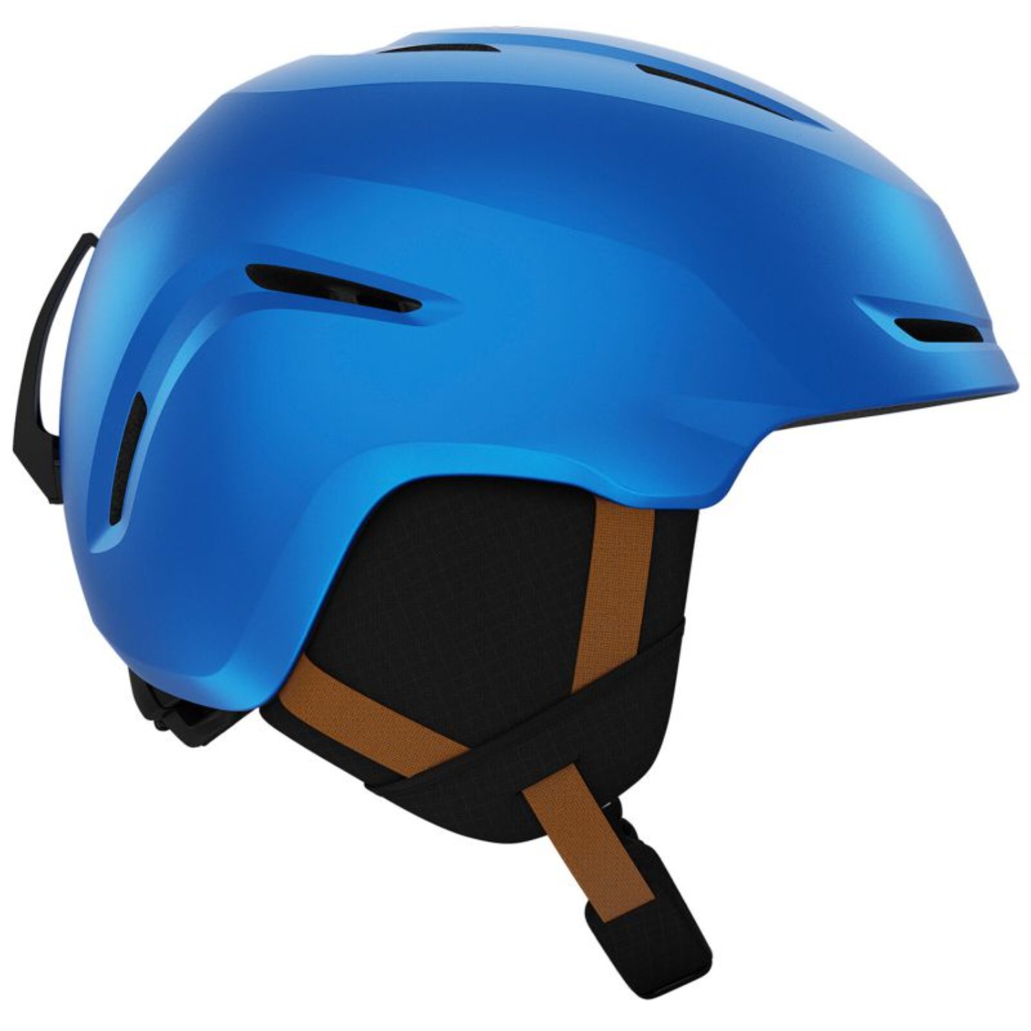 Casquette, casque, bleu, coque rigide, jugulaire