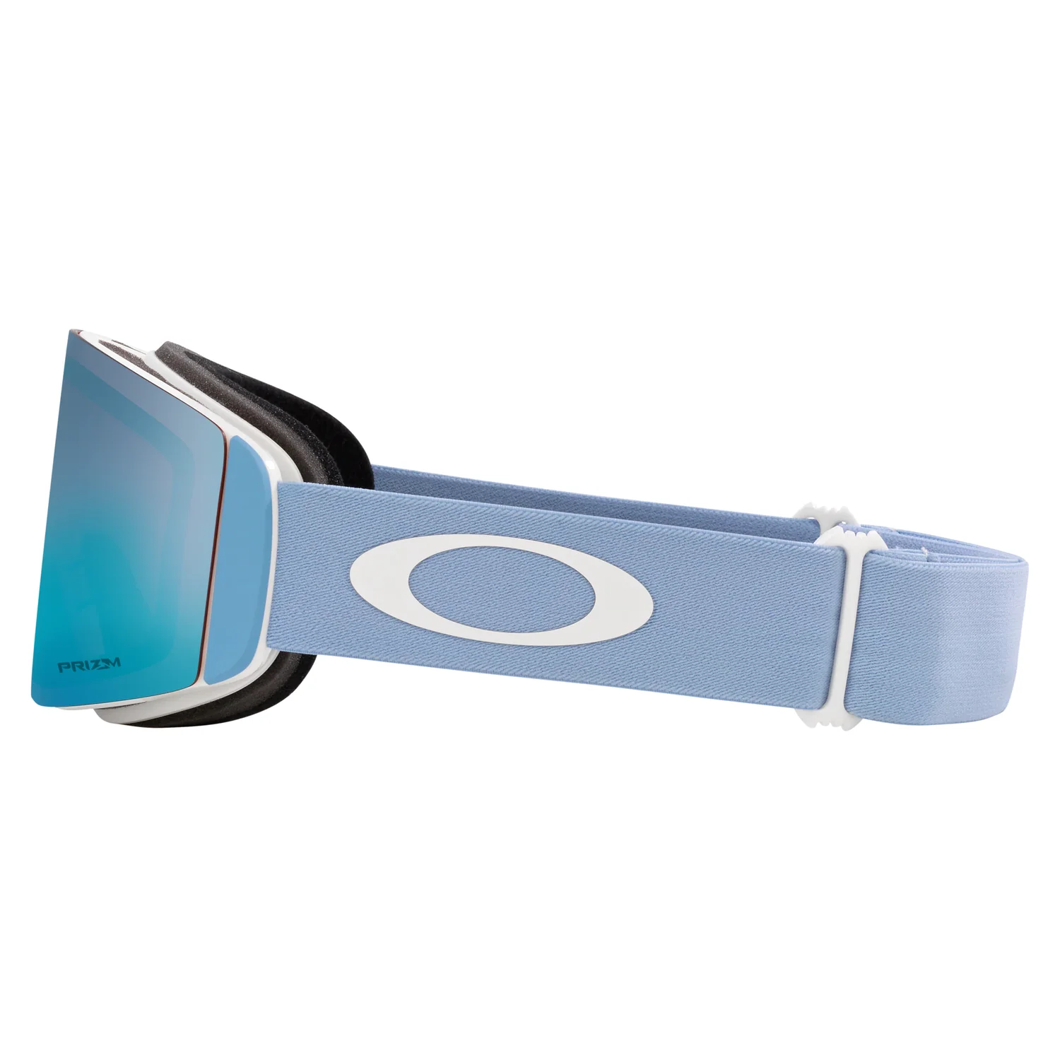 Flight Deck M Lunettes de ski, verres bleus, sangle bleu clair, verres miroités, rembourrage en mousse