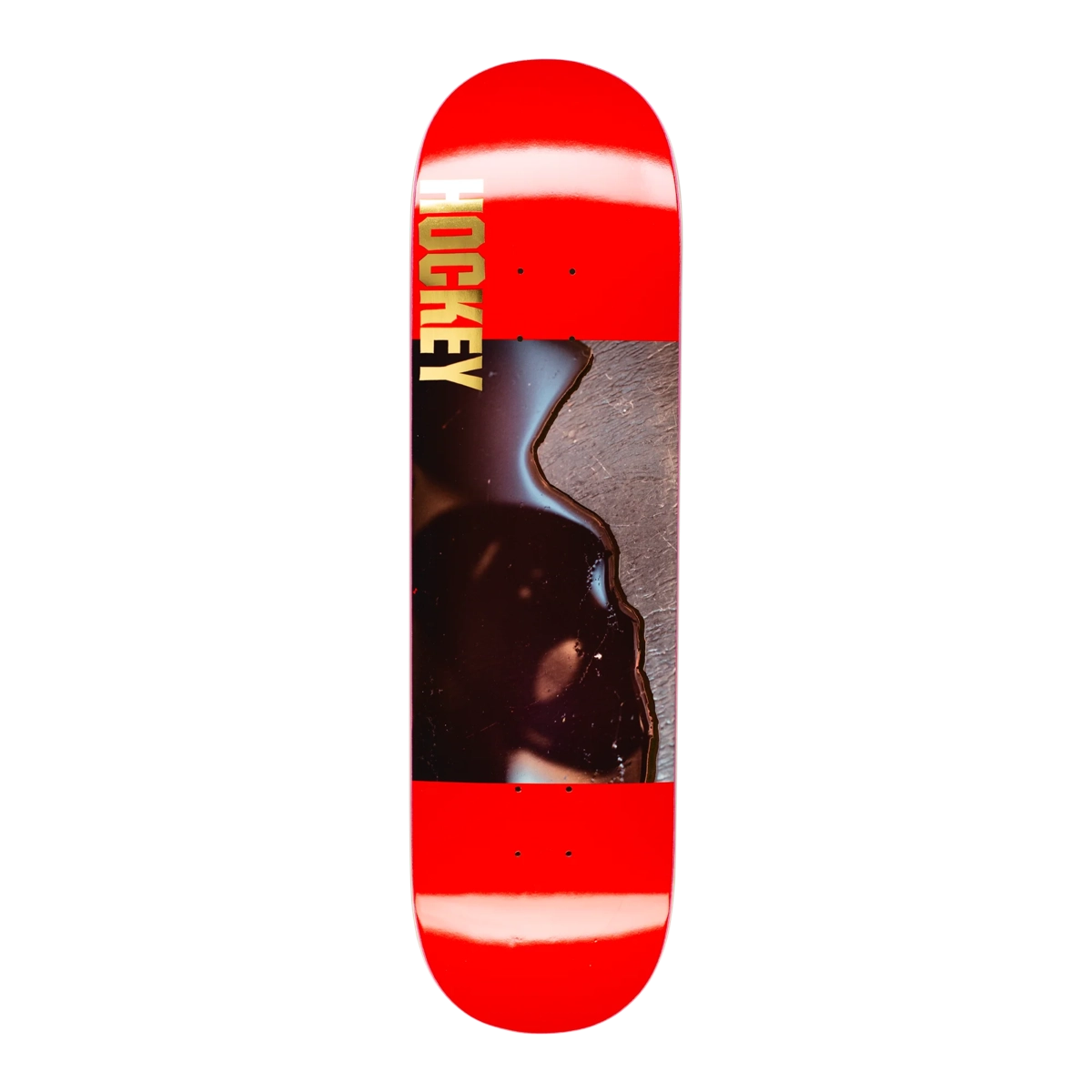  skateboard, rouge, graphisme, planche, logo visible