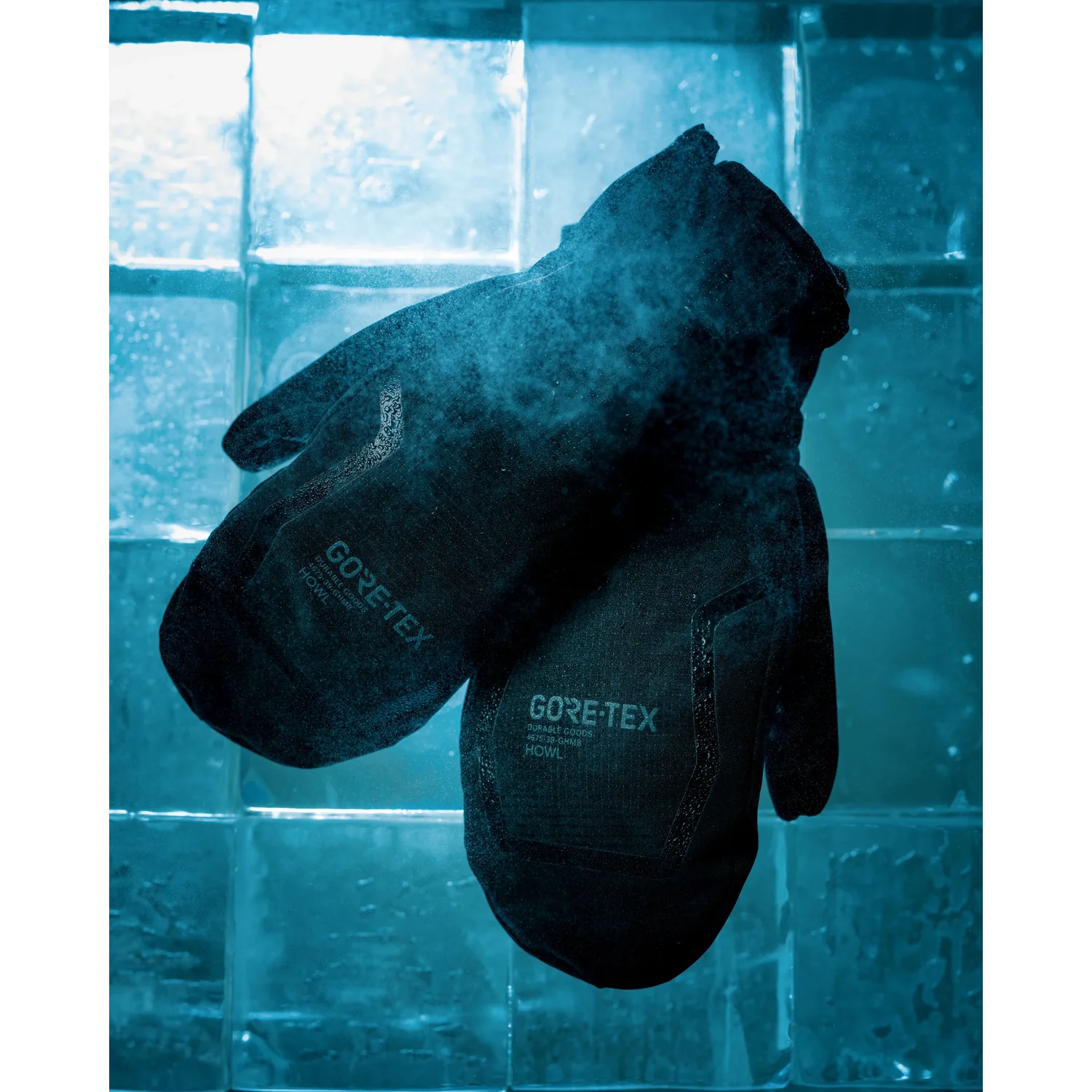 Helm Gore-Tex Mitt Gants d'hiver, GORE-TEX, gants, gants d'hiver, gants de plein air, moufles d'hiver, noir, GORE-TEX, imperméables, paume renforcée