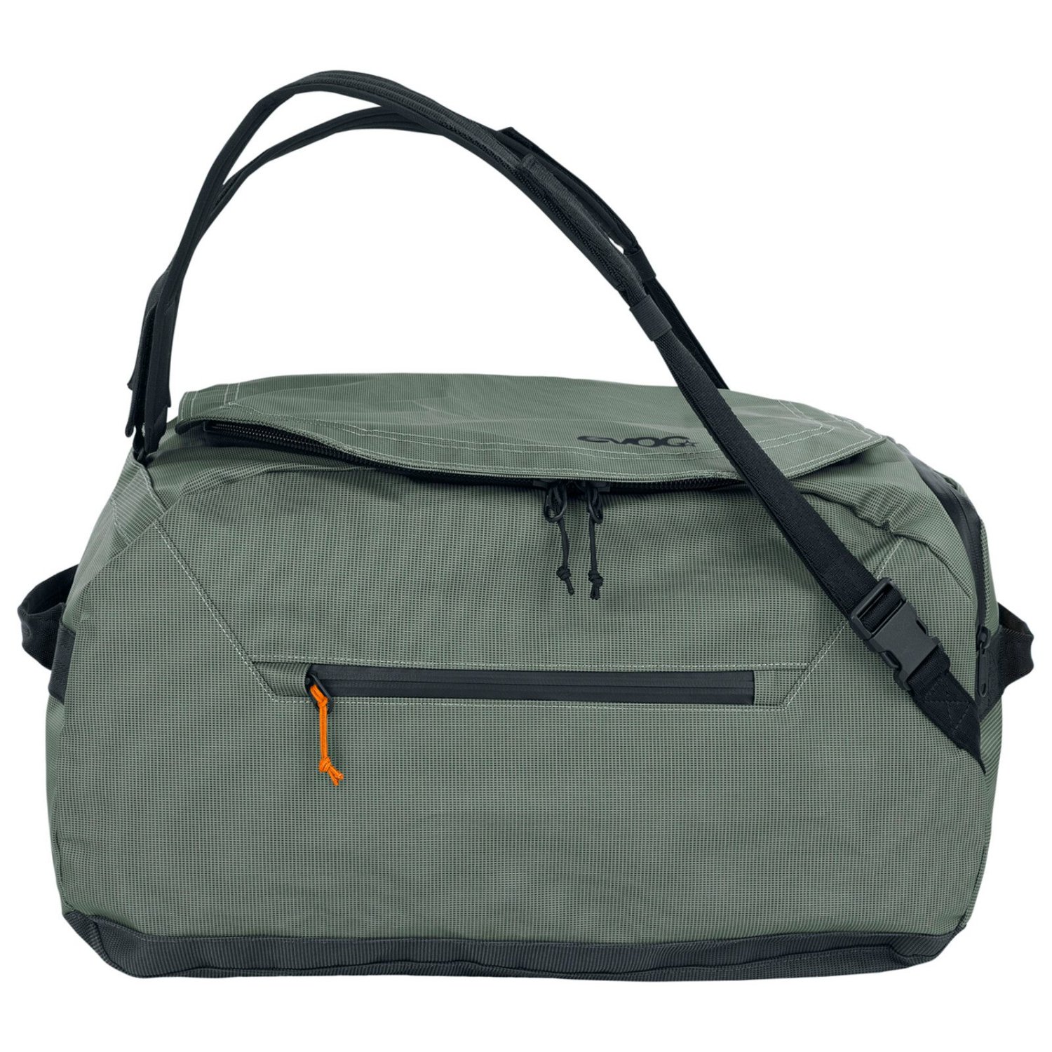 Reisetasche, Duffle, Gepolsterte Tasche, Grüne Tasche, Hochformat-Design