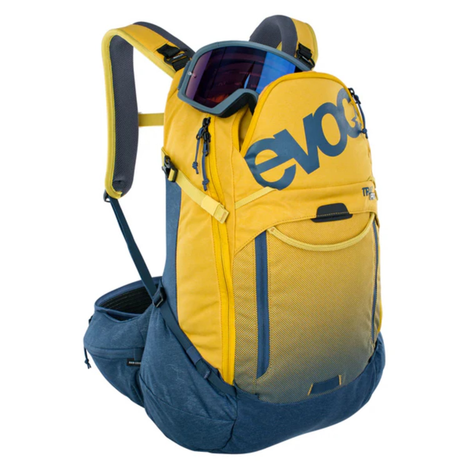 Trail Pro 26L Backpack Sac à dos, sac à dos de randonnée, sac à dos d'école, jaune/bleu, sangle de transport
