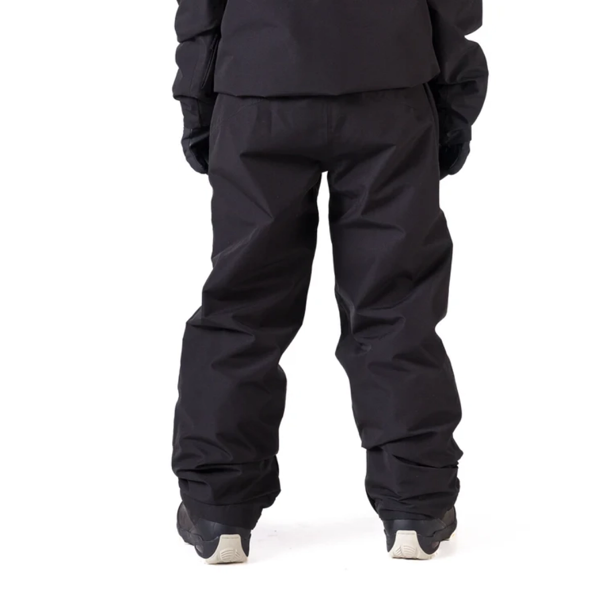 Schneehose, Hose, Schwarz, Schnee-Latzhose, Winterbekleidung, Hose, Schneehose, Winterhose, Gummihose, Schneebekleidung