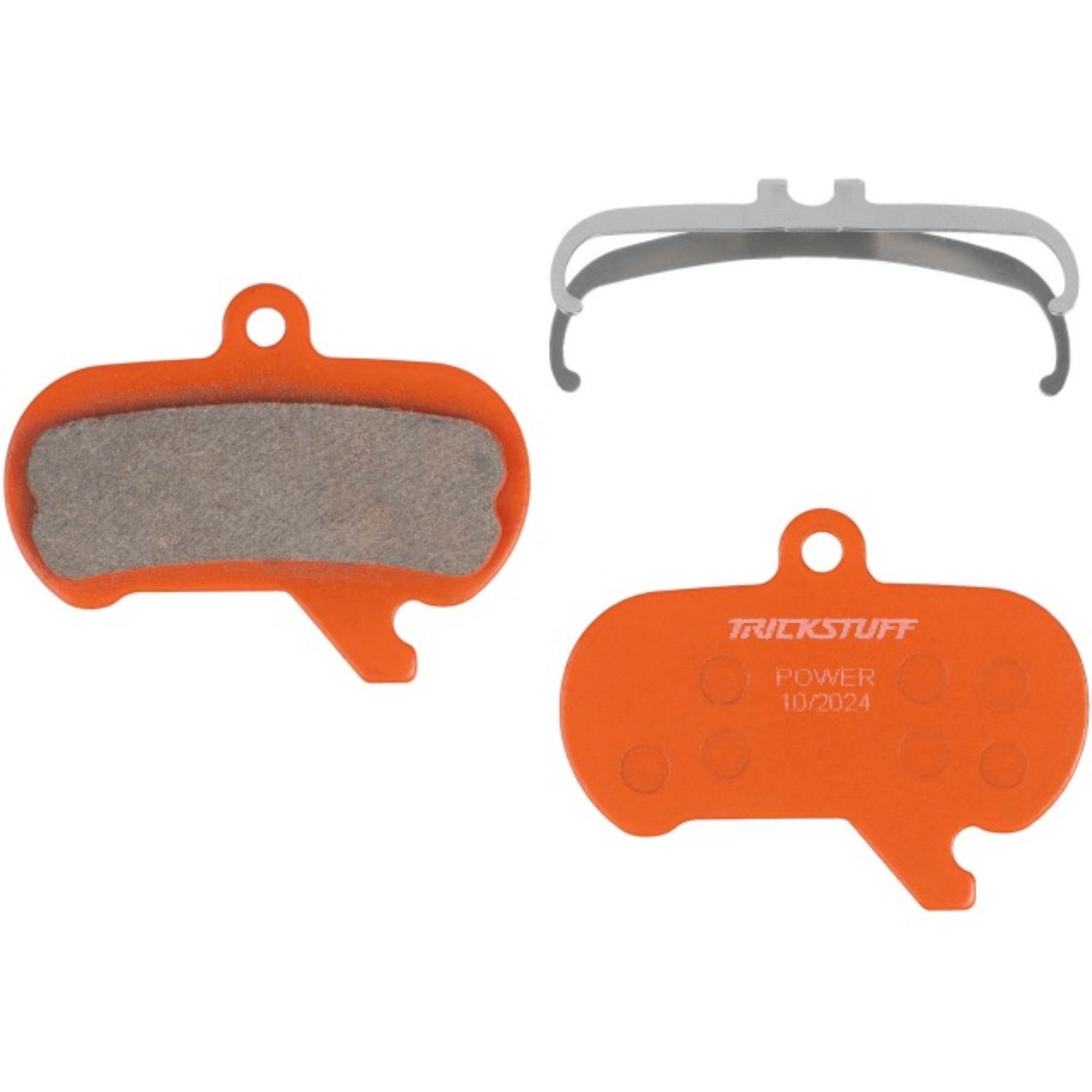 Bremsbelag 870 Power Maven Plaquette de frein, roue avant, orange, caoutchouc, tissu technique