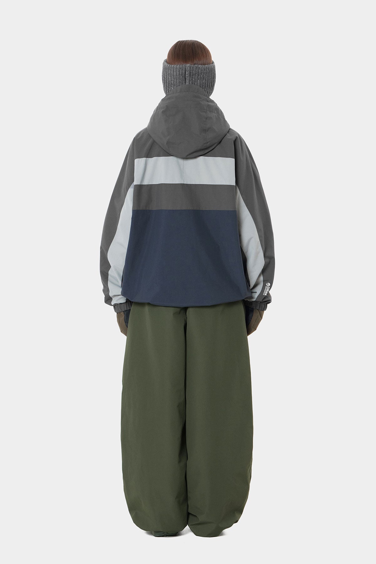 Banded Wide Pants Dimito Banded Wide Pants Dry Mugwort, vue 8