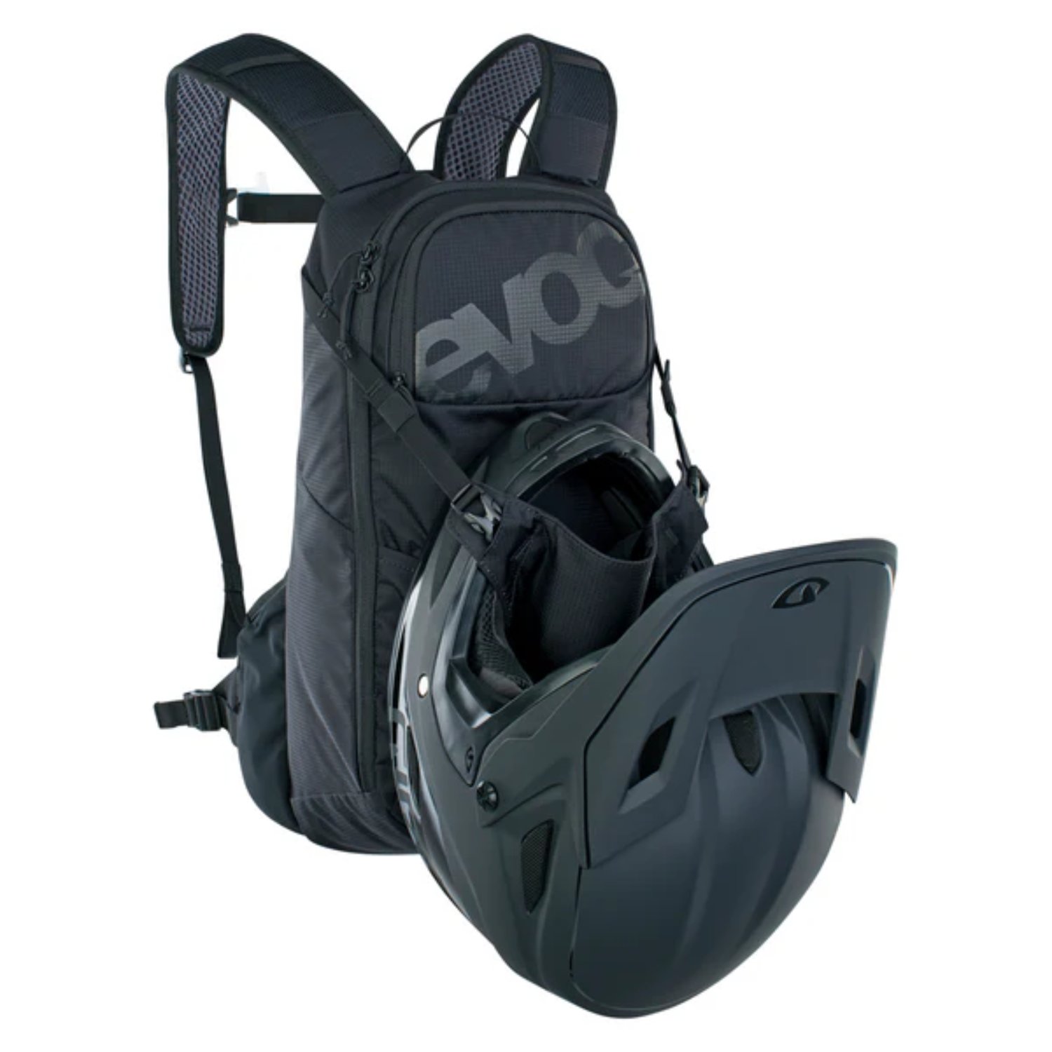 E-Ride 12L Backpack Sac à dos, sac à dos, sac à dos avec système de fixation pour casque, système de fixation pour casque, sac à dos d'hydratation