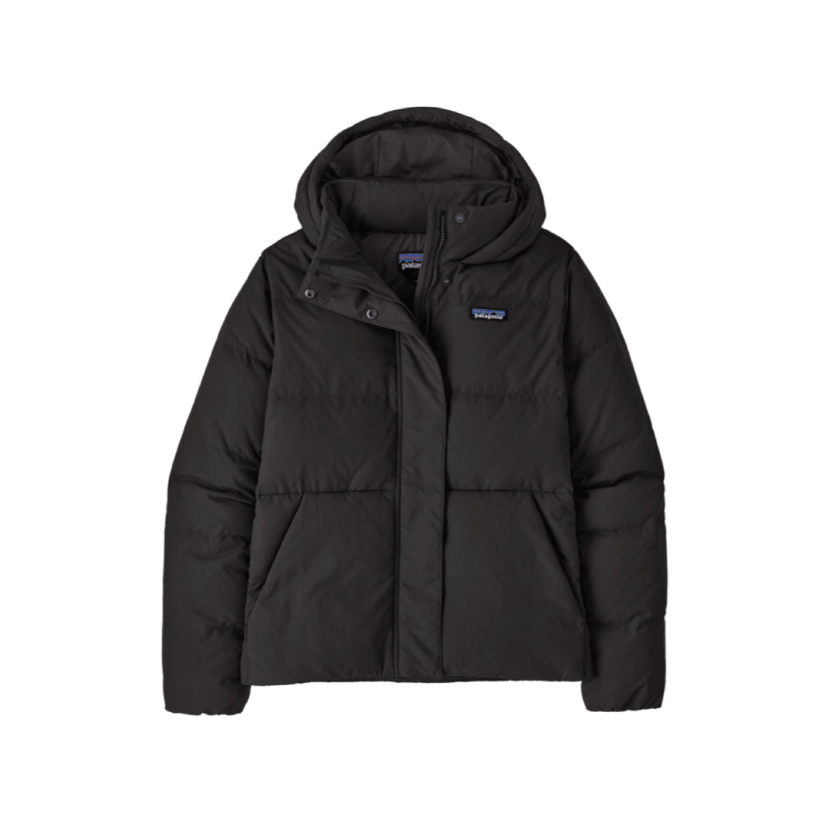 W'S Sisar Down Hoody Jkt jacke, down-jacke, schwarz, puffer, hoodie-kapuzenjacke