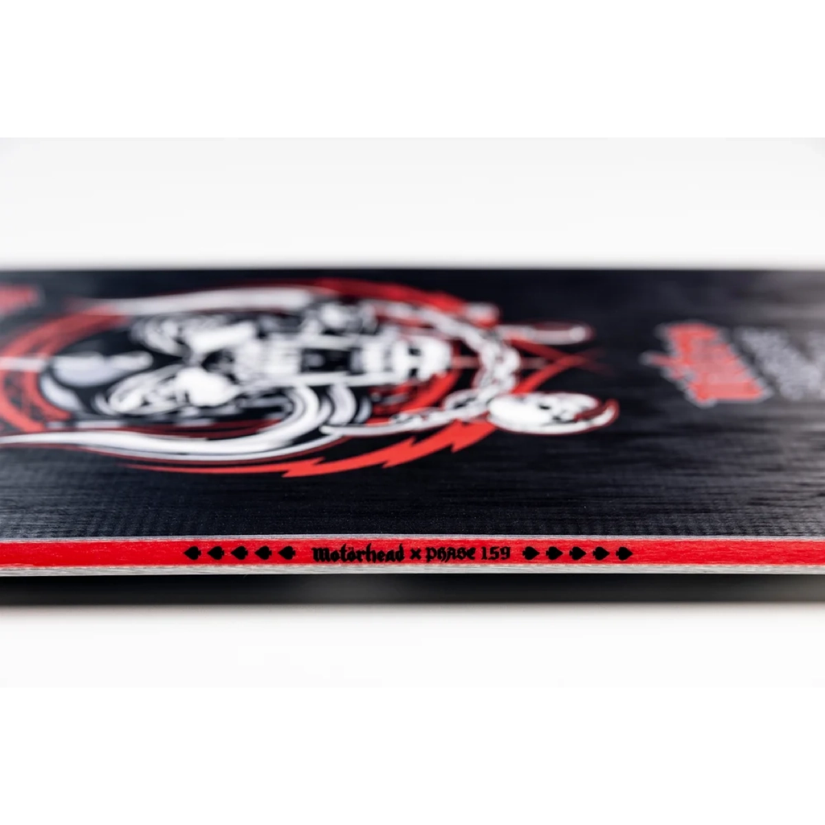 skateboard, planche, graphisme, rouge, motif, planche, crâne, rouge, graphisme, motif