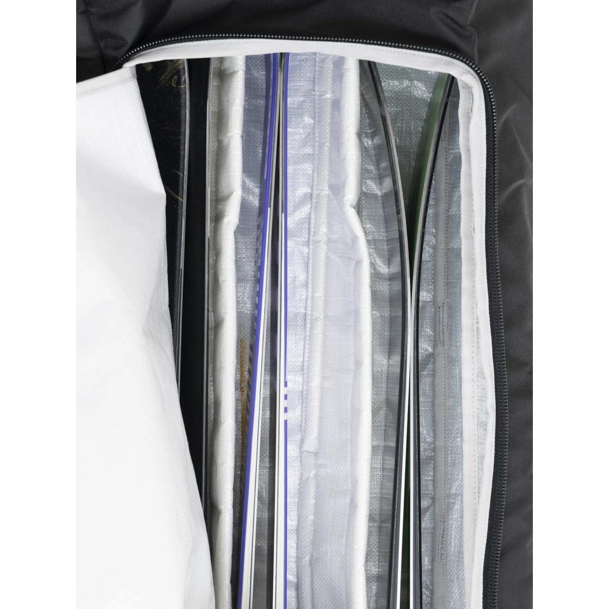 Stibbs 4 Pair Ski Roller Organiseurs de valises, systèmes de rangement, bagages, housses de protection, détails de fabrication