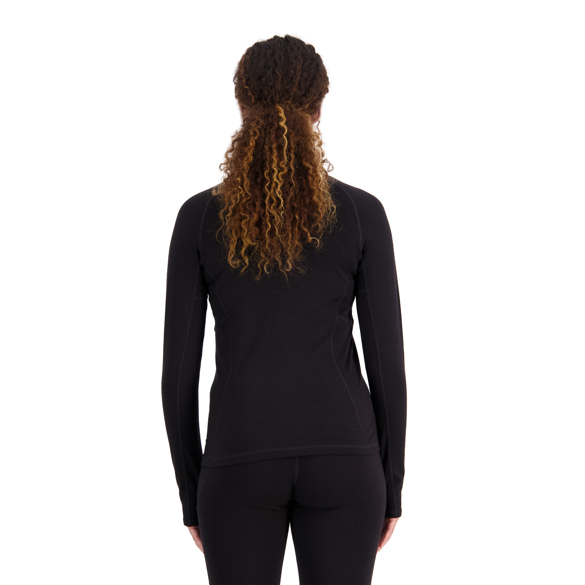 Olympus Half Zip Mons Royale Olympus Half Zip Black