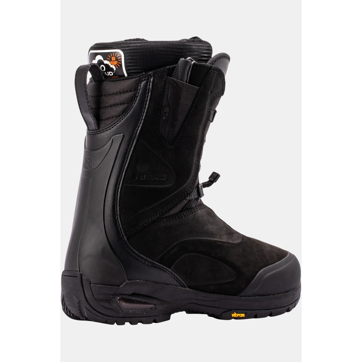 Chaussures, bottes, bottes de neige, noir, matière synthétique, bottes de neige, bottes, noir, déperlantes, semelle en caoutchouc