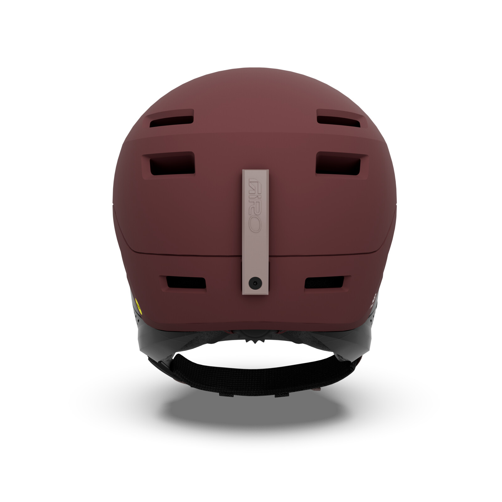 Owen Spherical Helmet Skihüt, Belüftung, verstellbar, matt burgunder, Halterung am Heck