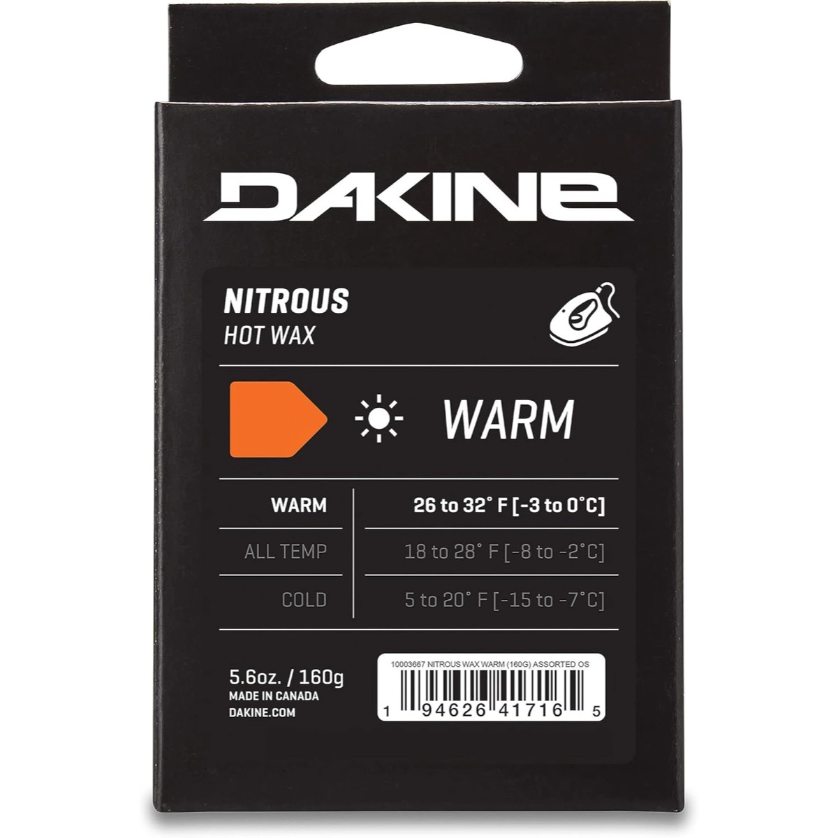 Nitrous Warm Wax 160G