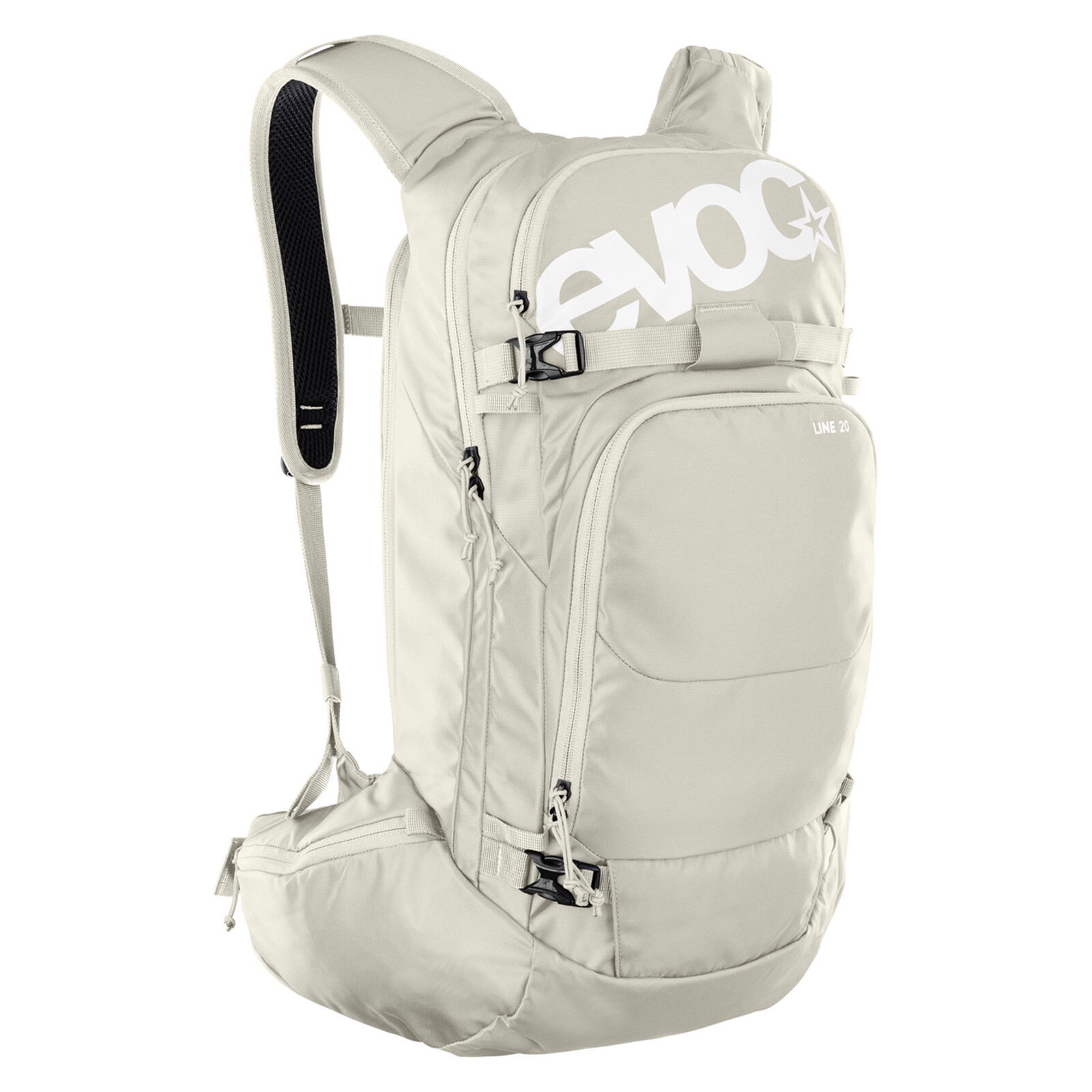 Line 20L Backpack Rucksack, Trekking, Lumbar, Seitentaschen, Kordelzüge