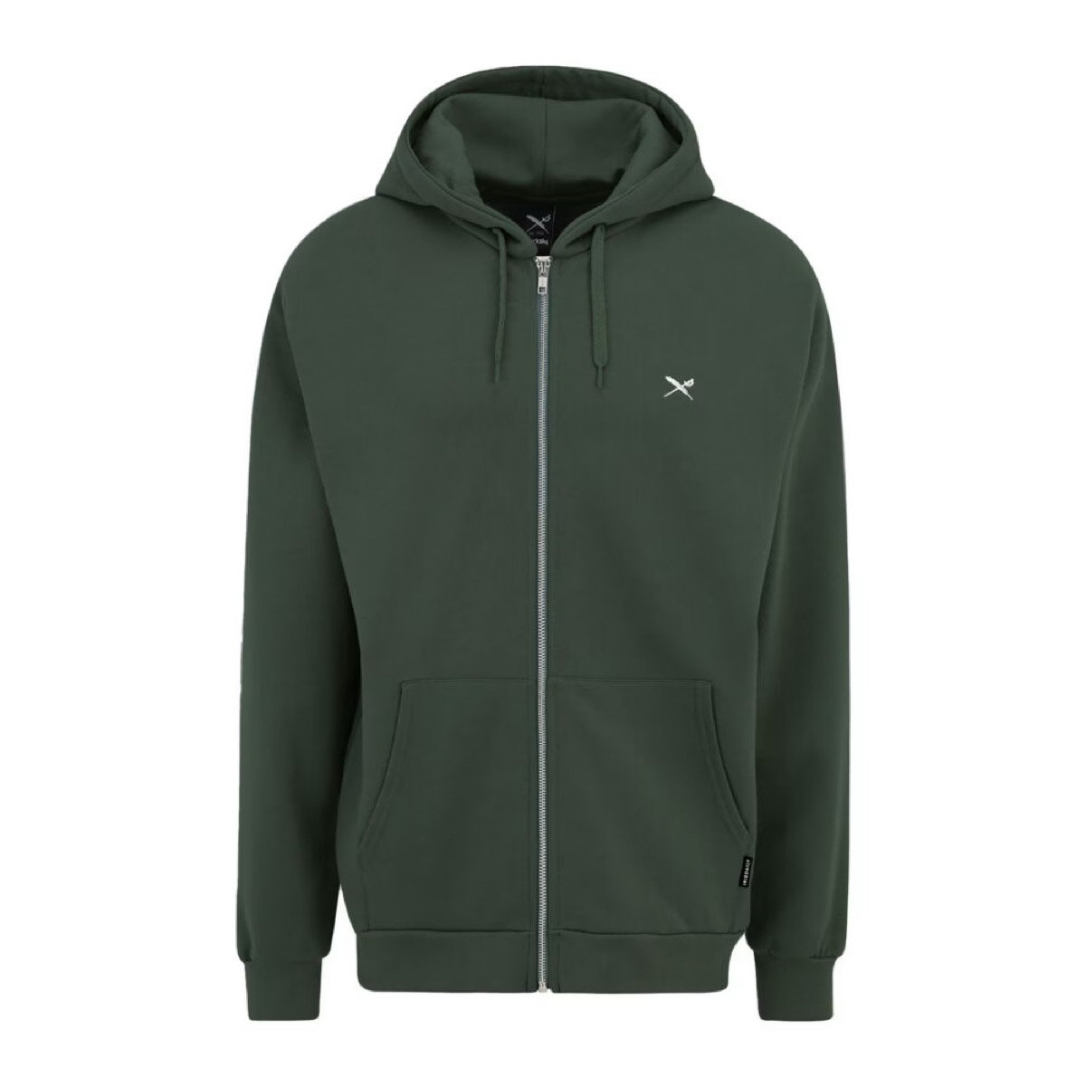 Mini Flag 2 Zip Hood Strickwaren, Pullover, Sweatshirt, Kapuzenpulli, Fleece