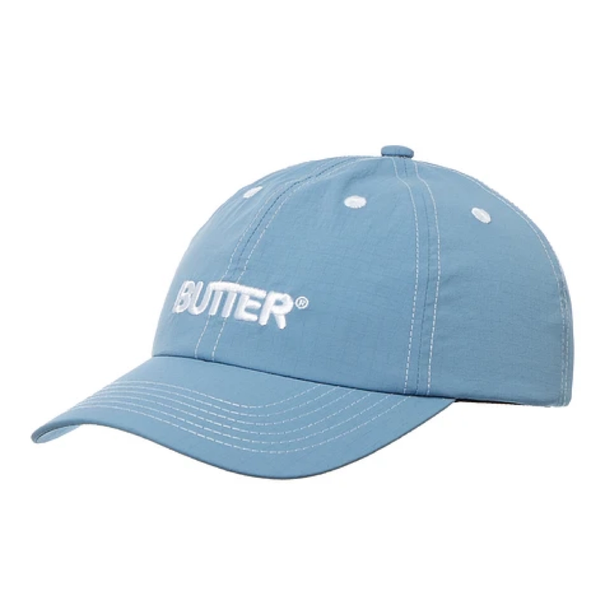 Nylon Rounded Logo 6 Panel Cap