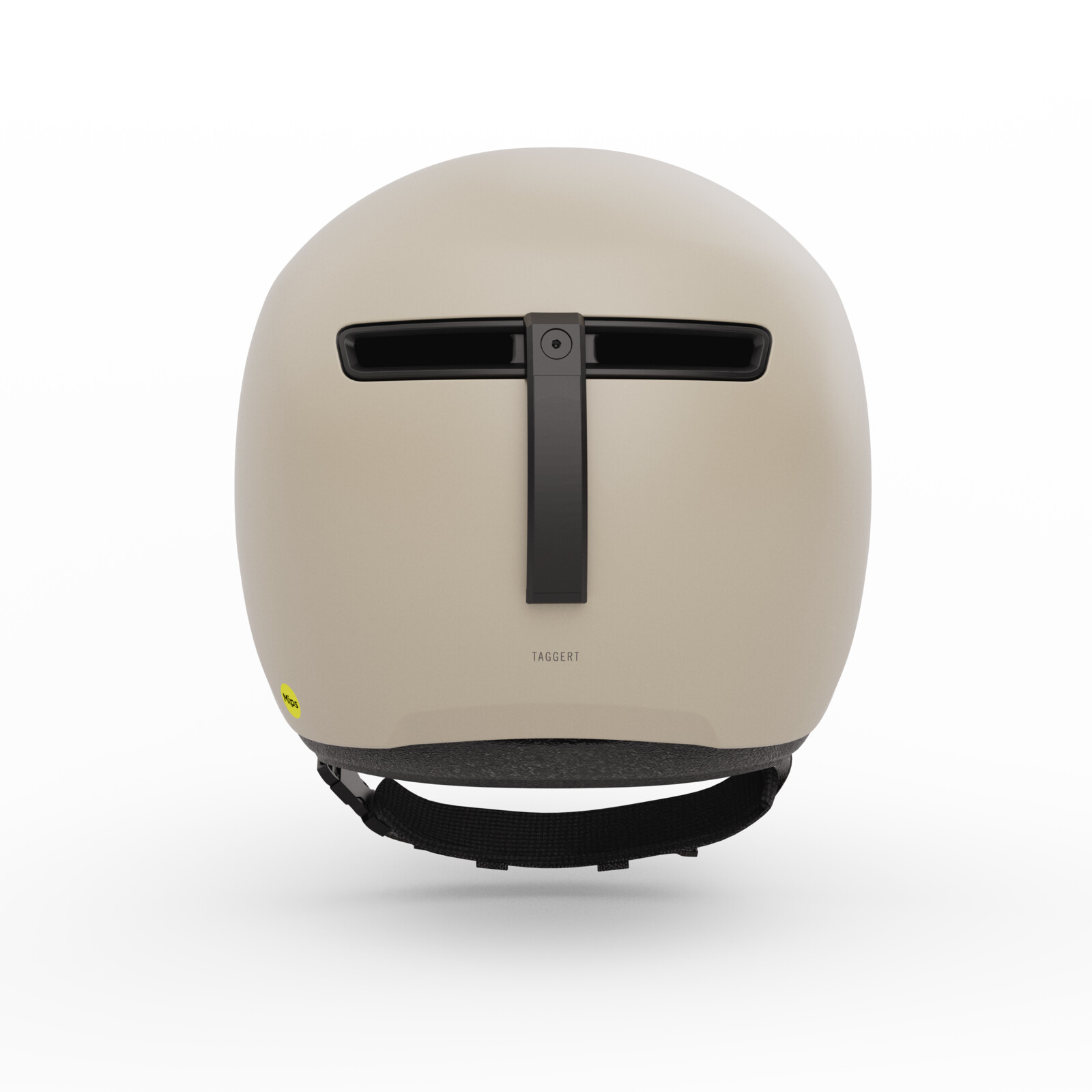 helmet, ski helmet, beige, verstellbarer gurt, belüftungsschlitz