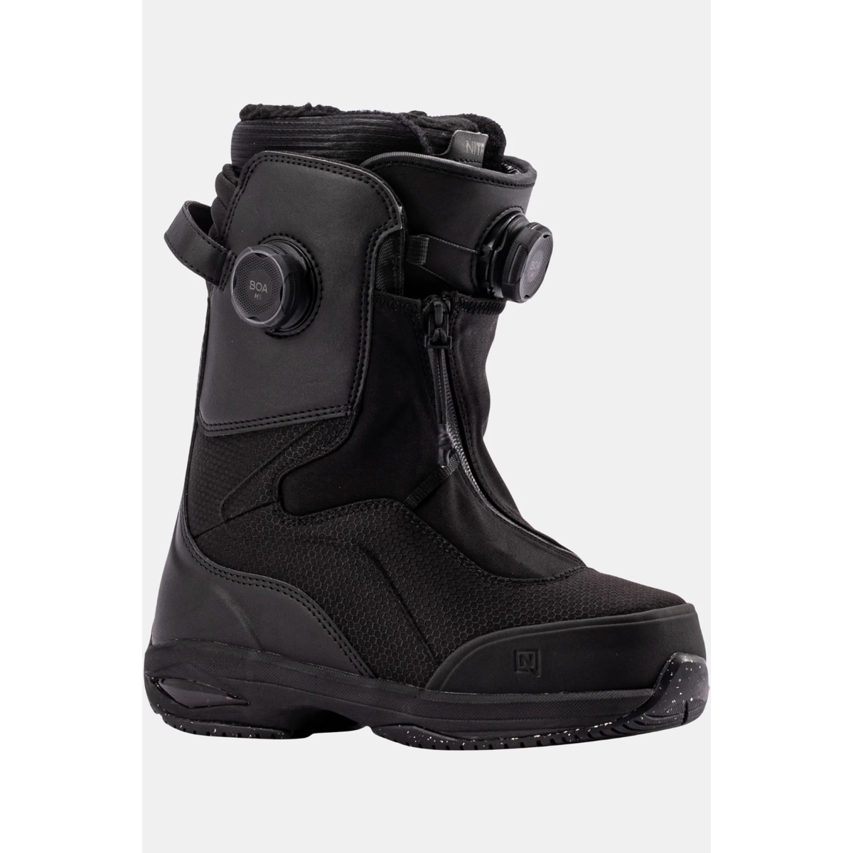 Fate BOA® W's Stiefel, Snowboardstiefel, Schnallenverschluss?, Schuhschutz, Gummisohle, Schneestiefel, Winterstiefel, Gummischuh, Wasserdicht, Schnür-/Reißverschluss