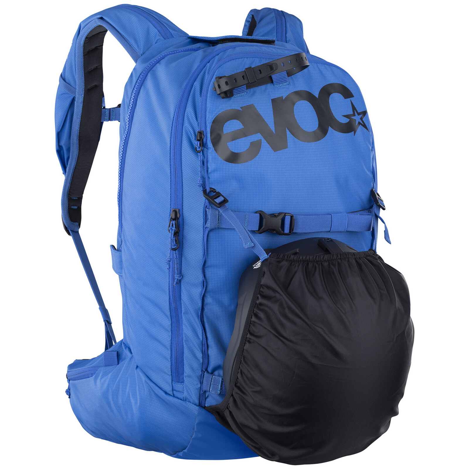Line 22L E2 Avalanche Sac à dos, sac à dos bleu, compatible avec un système d'hydratation, poche avant, poche latérale