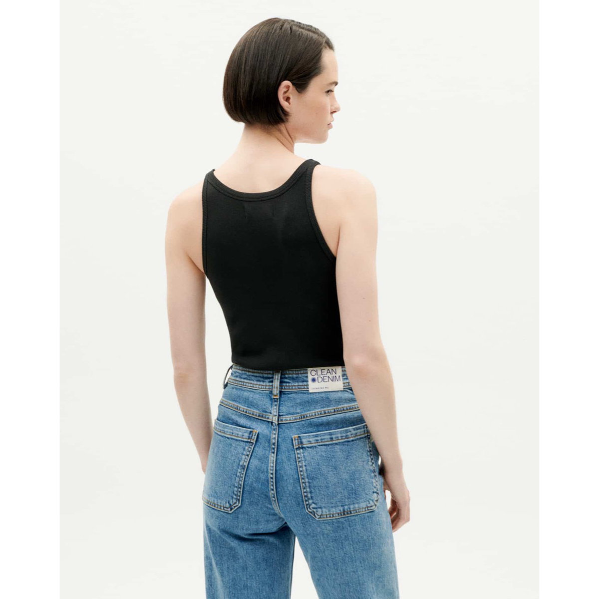 Hosen, Weste, Person, Tanktop, Jeans