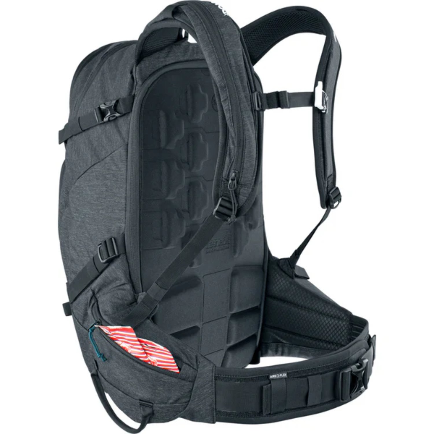 Sac à dos, rembourrage dorsal, bretelles, poids léger, rangement compact