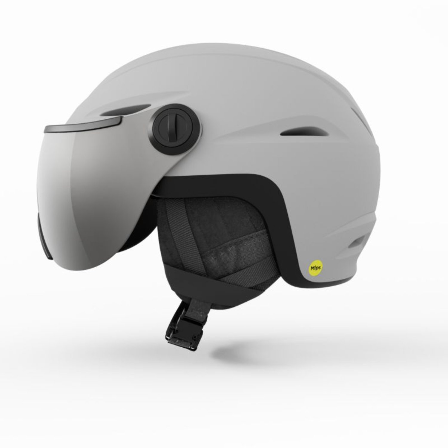 Fahrradhelm, Helm, Grau, Kinnschutz, MIPS-Schutz