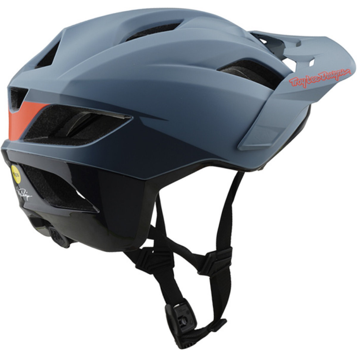 Flowline SE Helmet W/MIPS Troy Lee Designs Flowline SE Helmet W/MIPS Grau, Ansicht 2