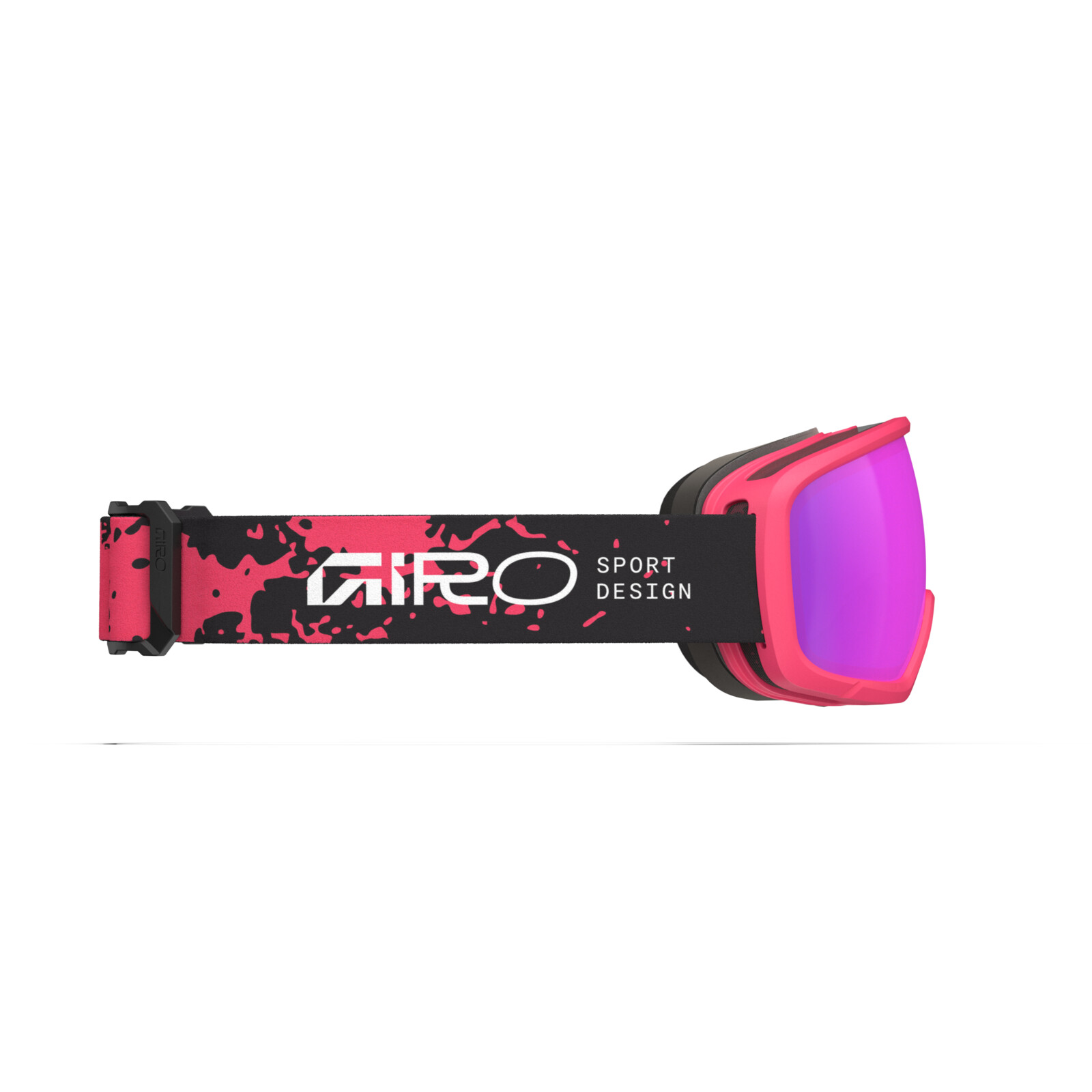 W Ringo Vivid Goggle Lunettes de ski, noir, rose, design sportif