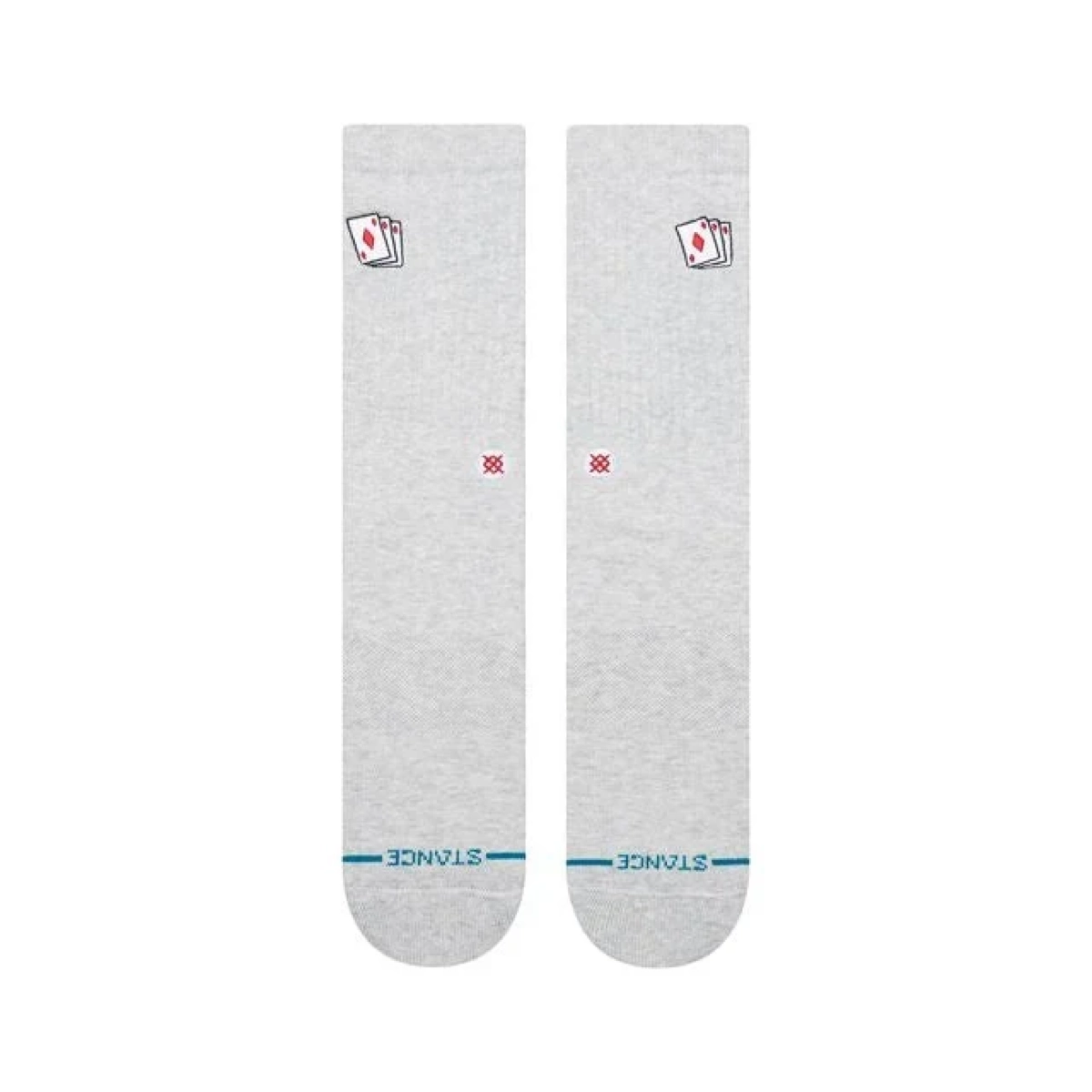 Chaussettes, rayées, grises, douillettes, élégantes