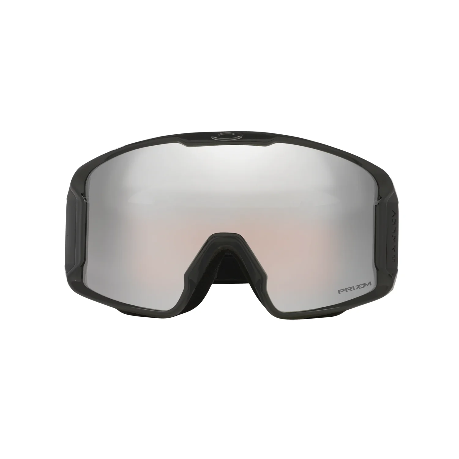 Line Miner L Lunettes de ski, monture noire, verres miroités, verres panoramiques, verres PRIZM