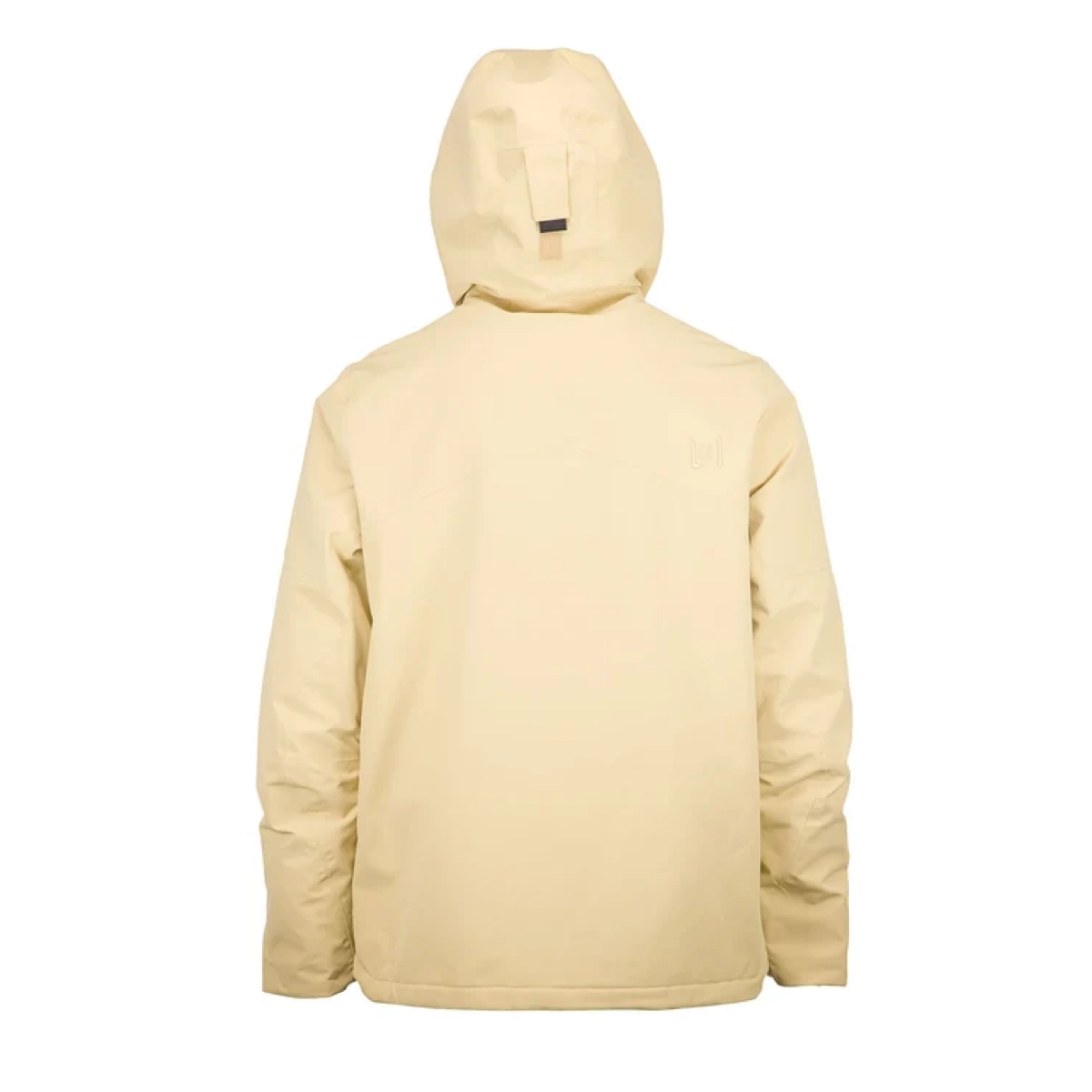 Veste, sweat à capuche, beige, veste d'hiver, capuche, doudoune, sweat à capuche, beige, fermeture éclair dissimulée, matière : nylon/polyester