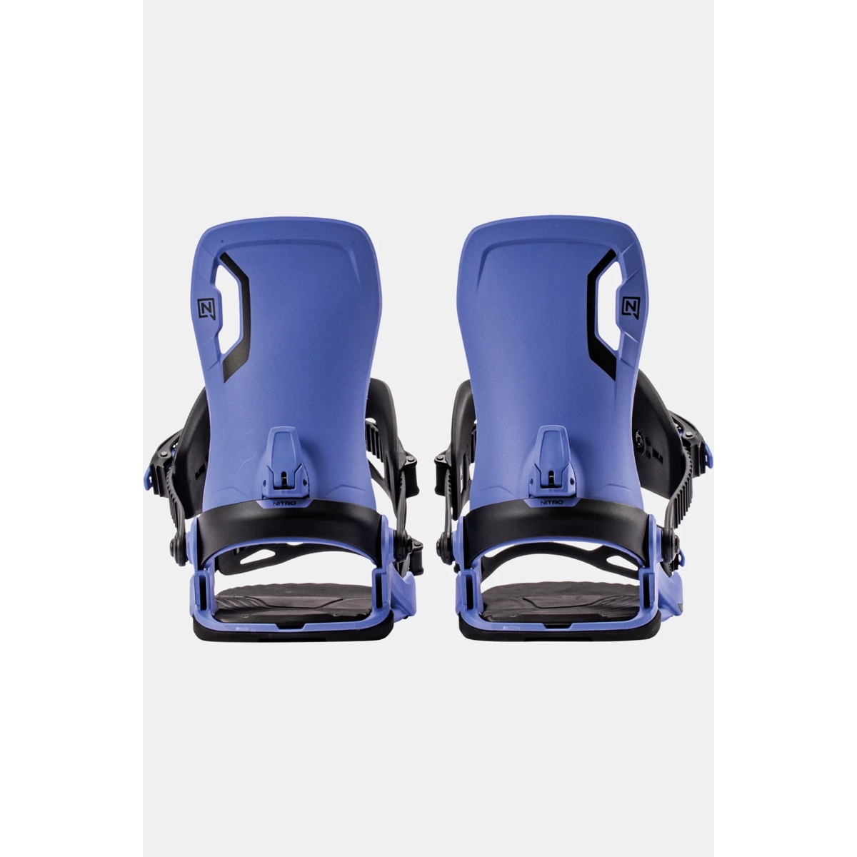 Snowboard-Bindungen, Verstellbar, Blau, Step-in-Bindungen, NITRO, Snowboard-Bindungen, Blaue Bindungen, Bindungen von vorn, Nylon/ Kunststoff Bindungen, Verstellbare Bindungen