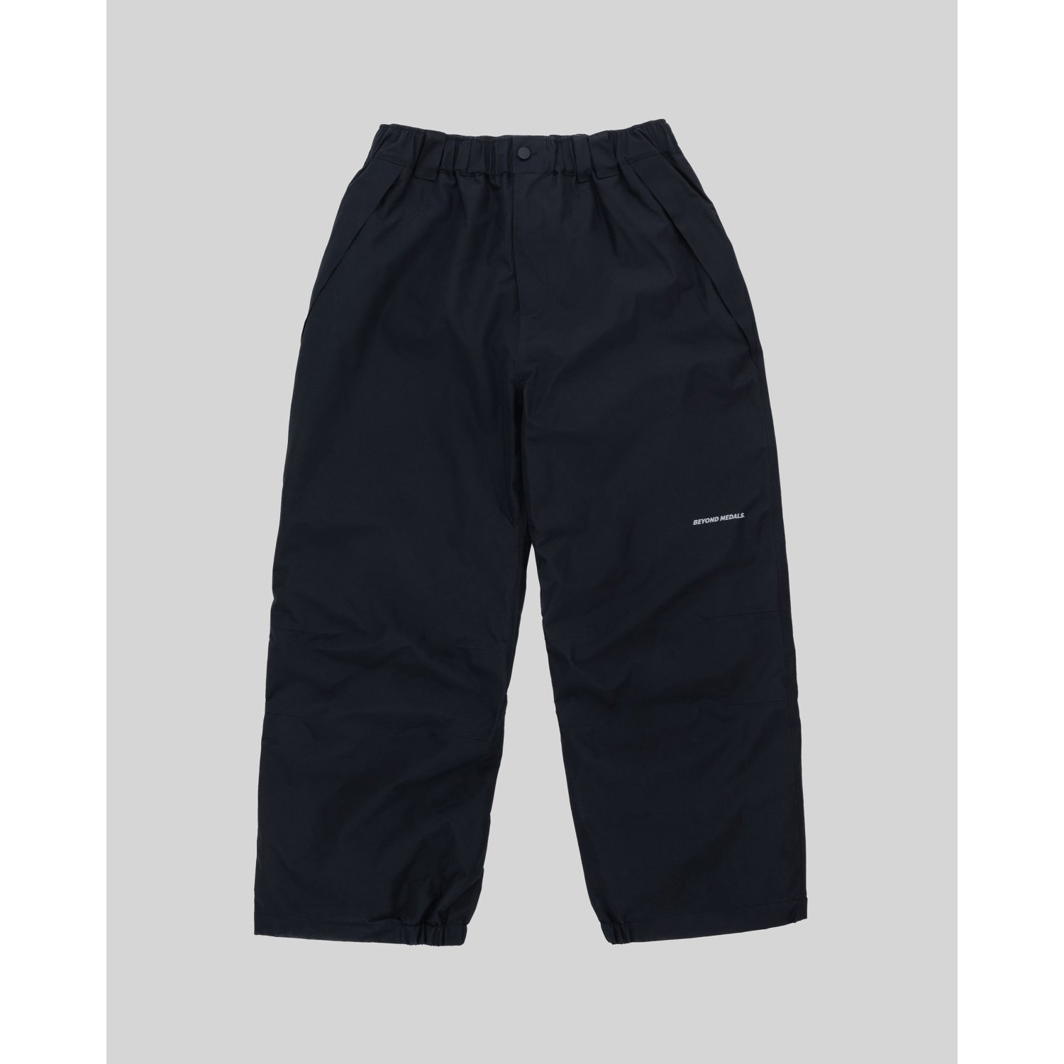 Nostalgia Pants 2L Hose, Wasserdicht, Schwarz, Taillenelastisch, Knie-Hose