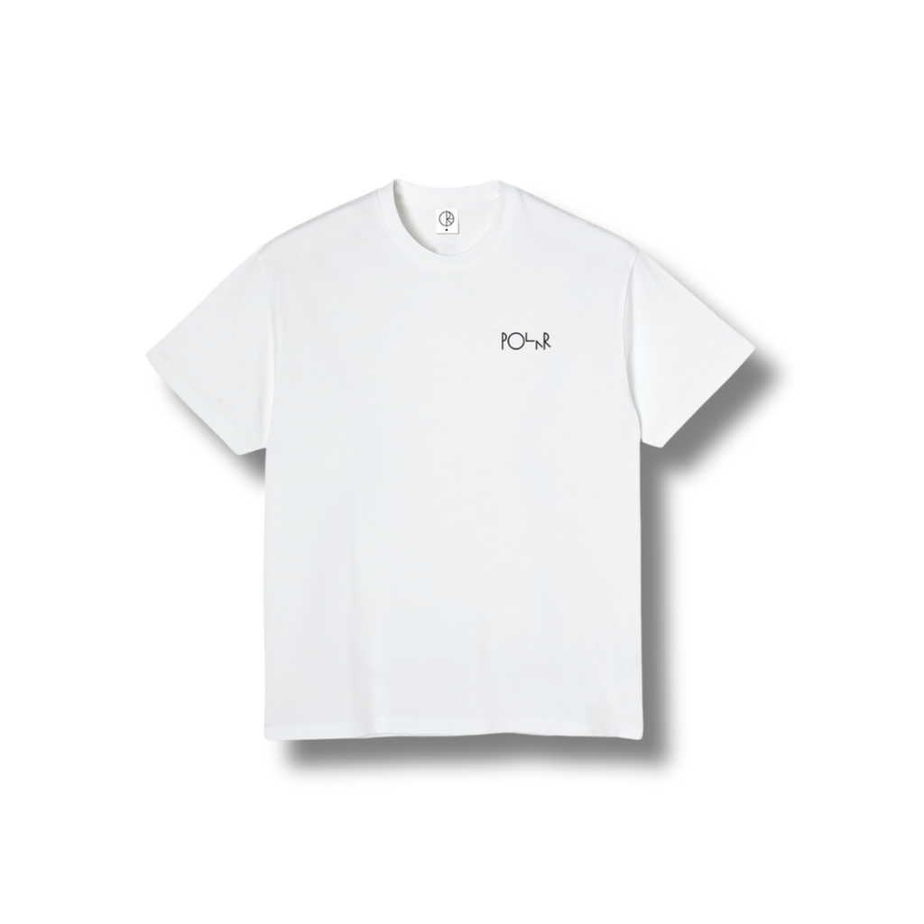 t-shirt, weiß, Rundhals, Logo, kurzarm
