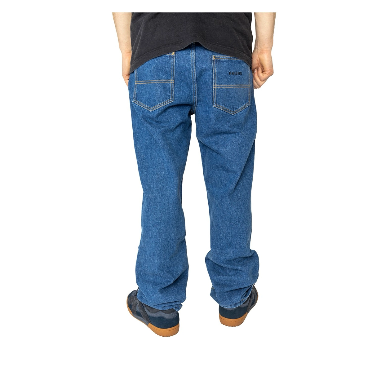 Jeans, Hose, Rückansicht, Denim, Blau