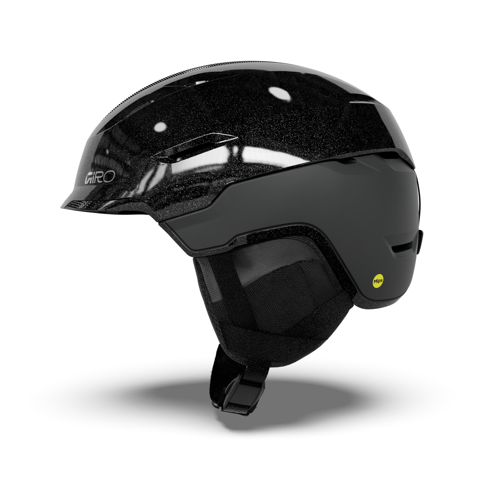 Tor Spherical skihelm, offener-helm, schwarz-glitzer, verstellbares-hipster?, MIPS-Helm