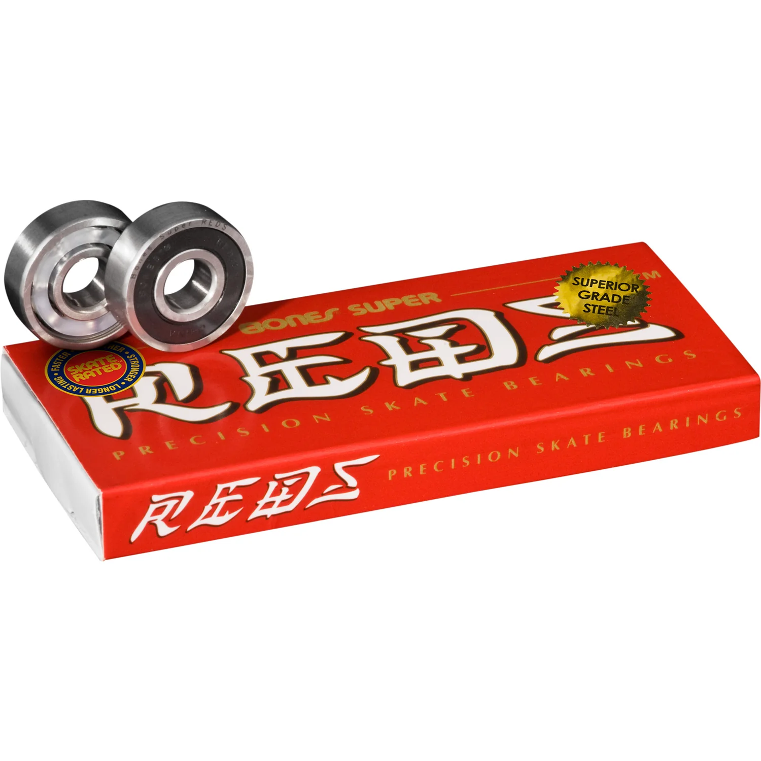 Bones Reds Super Reds Silv. Black