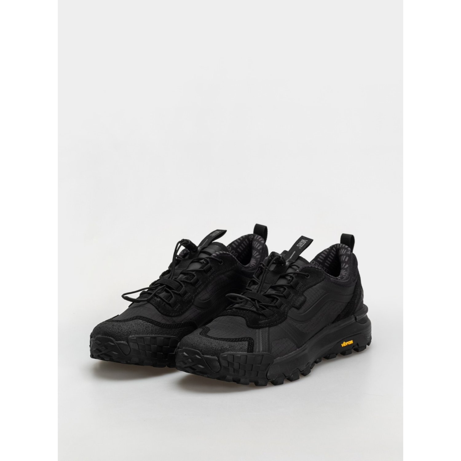 Sneaker, Schwarz, Athletisch, Trail, Vibram-Sohle